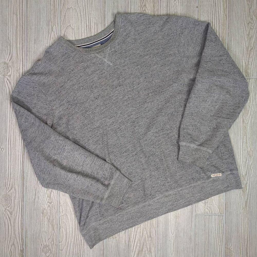 Weatherproof Vintage Men’s XL Grey Long Sleeve Pullover Crewneck Sweater